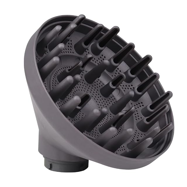 Laymi Diffusoraufsatz mit langen Fingern für Dyson Airwrap in Grau